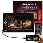 Ficha técnica e caractérísticas do produto Central Multimídia Shutt Las Vegas 6.5" 2 Din Bluetooth Hdmi Touch Usb Sd Mp3 Espelhamento Streaming