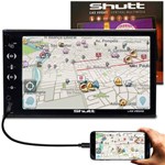 Ficha técnica e caractérísticas do produto Central Multimídia Shutt Las Vegas 2 Din Touch Screen Bluetooth Sd Usb Espelhamento Android Ios