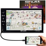 Ficha técnica e caractérísticas do produto Central Multimídia Shutt Las Vegas 2 Din Touch Screen Bluetooth SD USB Espelhamento Android IOS