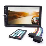 Multimídia Mp5 Vídeo Player Automotivo 2 Din Audio Tiger Detroit USB Bluetooth Espelhamento Android