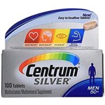Centrum Silver Homem 50+ 100 Cápsulas - para Homens com 50 Anos ou Mais - Importado