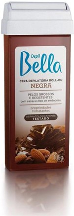 Ficha técnica e caractérísticas do produto Cera Depilatória Roll-on Negra 100g Depil Bela - Depil Bella