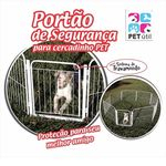 Ficha técnica e caractérísticas do produto Cercado Cães Canil Pet Cão Cachorro 5/90cm + Portão