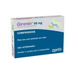Ficha técnica e caractérísticas do produto Cerenia 04 Comprimidos Zoetis 60mg