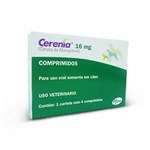 Ficha técnica e caractérísticas do produto Cerenia 16mg - 4 Comprimidos - Antiemético - Zoetis