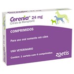 Ficha técnica e caractérísticas do produto Cerenia 24mg Zoetis com 04 Comprimidos