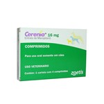 Ficha técnica e caractérísticas do produto Cerenia Antiemético 16mg C/4 Comprimidos - Zoetis