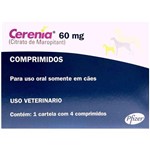 Ficha técnica e caractérísticas do produto Cerenia Zoetis 60mg 4 Comprimidos - Zoetis / Cerenia