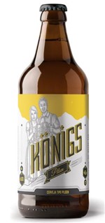 Ficha técnica e caractérísticas do produto Cerveja Konigs Bier 600ml Pilsen