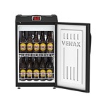 Ficha técnica e caractérísticas do produto Cervejeira 100 Litros Preta Copo Taça - 127V