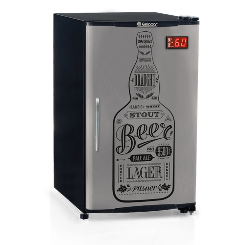 Cervejeira 120l - Porta Cega com Adesivo Quadro Negro - Grba-120 Qc - Gelopar