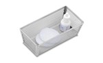 Ficha técnica e caractérísticas do produto Cesto Organizador Brinox Organize 15 X 8 X 5 Cm - Cinza