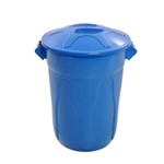 Ficha técnica e caractérísticas do produto Cesto Plástico Tipo Balde 20 L Azul