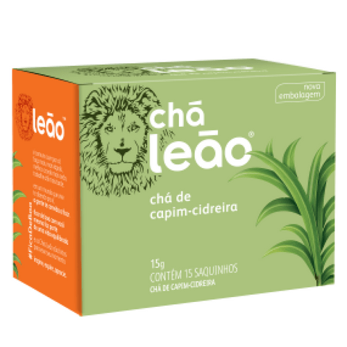 Ficha técnica e caractérísticas do produto Chá Leão Capim Cidreira 15 Sachês
