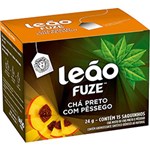 Ficha técnica e caractérísticas do produto Chá Leão Fuze Preto/Pêssego 15 Saquinhos