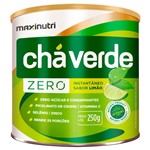 Ficha técnica e caractérísticas do produto Cha Verde Soluvel Zero 250g Limao Maxinutri