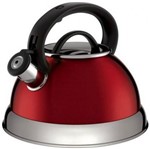 Ficha técnica e caractérísticas do produto Chaleira Boiler 2.8 Litros Colors Euro Home LN3121 Vermelho