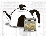 Ficha técnica e caractérísticas do produto Chaleira para Chá com Coador - Verona 1 L Brinox