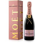 Champagne Francês Moët & Chandon Rosé C/ Cartucho - 750ml