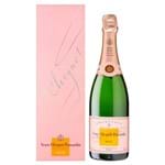 Ficha técnica e caractérísticas do produto Champagne Veuve C. Rose Design Box 750 Ml