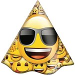 Ficha técnica e caractérísticas do produto Chapéu de Aniversário Emoji -08 Unidades
