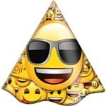 Ficha técnica e caractérísticas do produto Chapéu de Aniversário Emoji - 08 Unidades