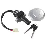 Ficha técnica e caractérísticas do produto Chave de Ignição (Kit) Honda CG150 Fan Flex Até 2013 - Magnetron