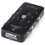 Ficha técnica e caractérísticas do produto Chaveador Kvm Switch 4 Portas 4 Pcs Cpu na Mesma Estação Monitor Teclado Mouse Usb