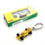 Ficha técnica e caractérísticas do produto Chaveiro Ayrton Senna Lotus Amarela Premium Collectibles