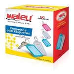 Ficha técnica e caractérísticas do produto Chaveiro com Etiqueta CX com 50 - Waleu