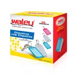 Ficha técnica e caractérísticas do produto Chaveiro Plástico com Etiqueta Waleu com 50 Unidades 283
