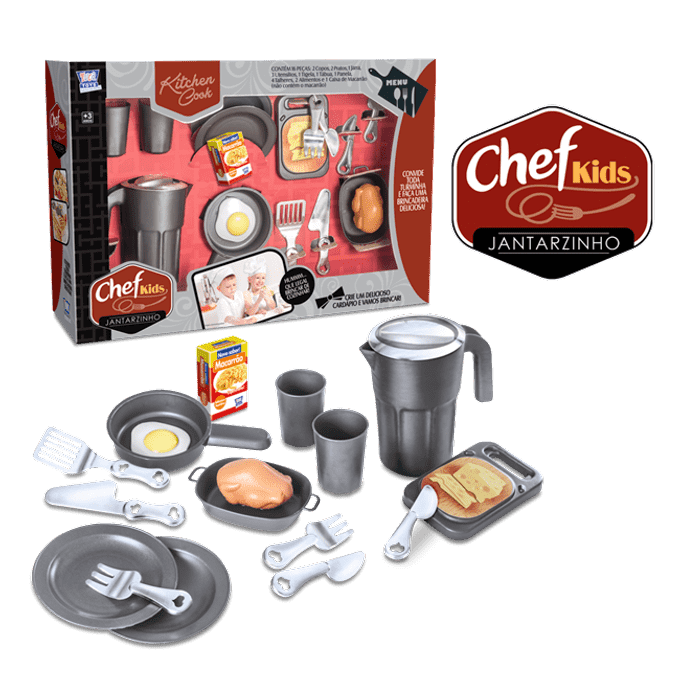 Ficha técnica e caractérísticas do produto Chef Kids Jantarzinho - Zuca Toys - ZUCA TOYS