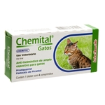 Ficha técnica e caractérísticas do produto Chemital Gatos C/4 Comprimidos