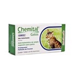 Ficha técnica e caractérísticas do produto Chemital Gatos com 04 Comprimidos