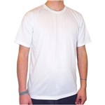 Ficha técnica e caractérísticas do produto Camiseta para Sublimação 100% Poliéster - EG - Branca