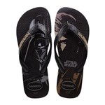 Ficha técnica e caractérísticas do produto Chinelo Havaianas Unissex Star Wars - Preto - Tamanho 33/34 - Preto