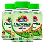 Chlorella 1000mg - 3 Un de 60 Comprimidos - Lauton