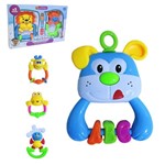 Ficha técnica e caractérísticas do produto Chocalho para Bebês Baby e Fun Sortidos 2 Unidades Ark Toys