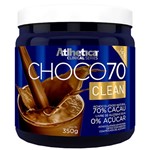 Ficha técnica e caractérísticas do produto Choco 70 Clean 350 G - Atlhetica - Atlhetica Nutrition
