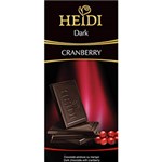 Chocolate Amargo com Cranberry Heidi - 80g