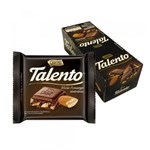 Ficha técnica e caractérísticas do produto Chocolate Amargo Mini Talento Preto Amêndoas 25g C/15un - Garoto