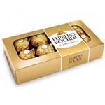 Ficha técnica e caractérísticas do produto Chocolate Bombom Ferrero Rocher C/8un - Ferrero