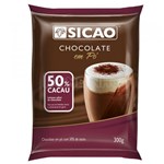 Ficha técnica e caractérísticas do produto Chocolate em Pó 50% 300g - Sicao