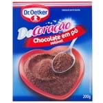 Ficha técnica e caractérísticas do produto Chocolate em Pó Decoração Dr.Oetker 200g