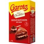 Ficha técnica e caractérísticas do produto Chocolate em Pó Garoto 200g Cx. C/ 20 Un.
