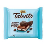 Ficha técnica e caractérísticas do produto Chocolate Garoto 90g Talento Recheado Cookies & Cream