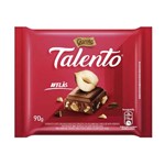 Ficha técnica e caractérísticas do produto Chocolate Garoto Talento ao Leite com Avelas 90g