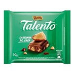 Ficha técnica e caractérísticas do produto Chocolate Garoto Talento Castanha do Pará 90g