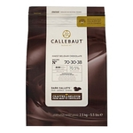 Ficha técnica e caractérísticas do produto Chocolate Gotas Callebaut Amargo 70-30-38 (70,5 Cacau) 2,5kg