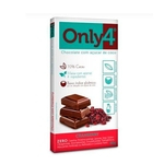 Ficha técnica e caractérísticas do produto Chocolate Gourmet Com Cranberry Zero Only 4 80g